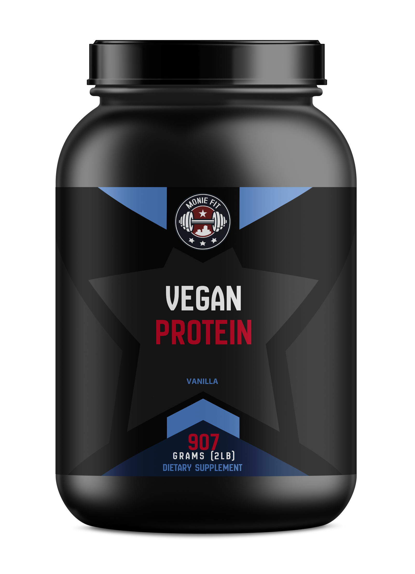 Vegan Protein Vanilla - Monie Fit LLC