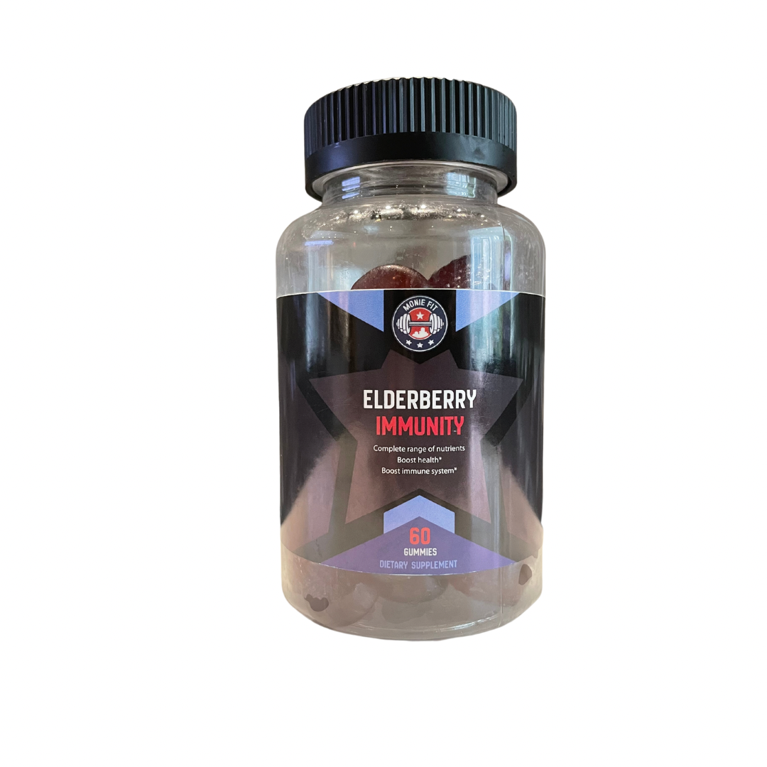 Elderberry Immunity Gummies - Monie Fit LLC