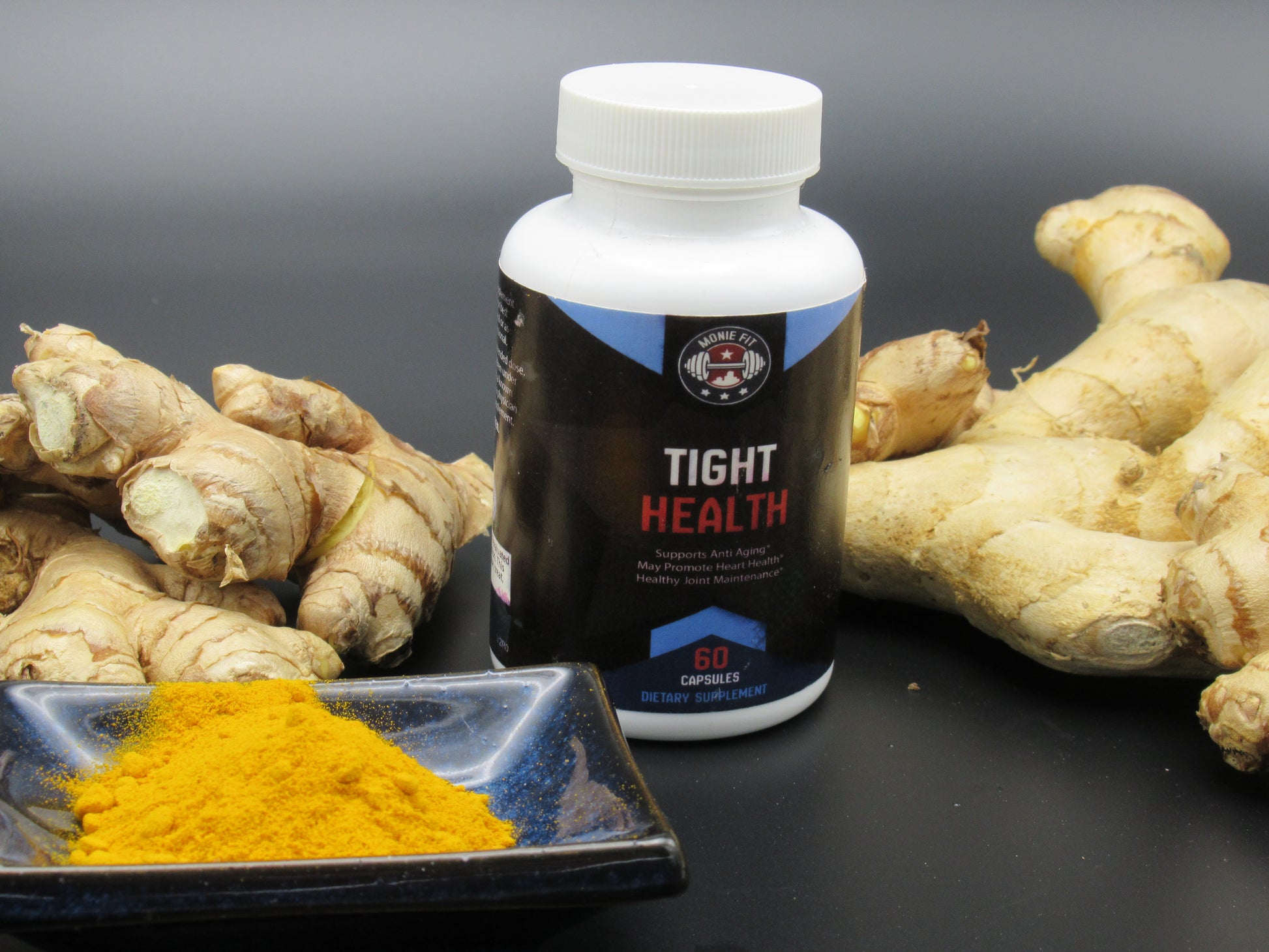 Tight Health (Turmeric Curcumin and Ginger) - Monie Fit LLC